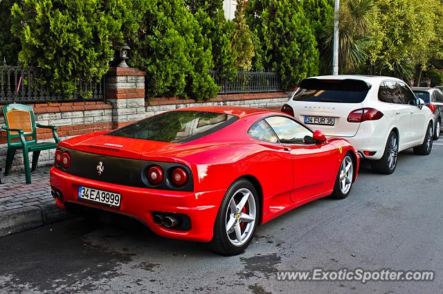 Ferrari 360 Modena spotted in Istanbul, Turkey