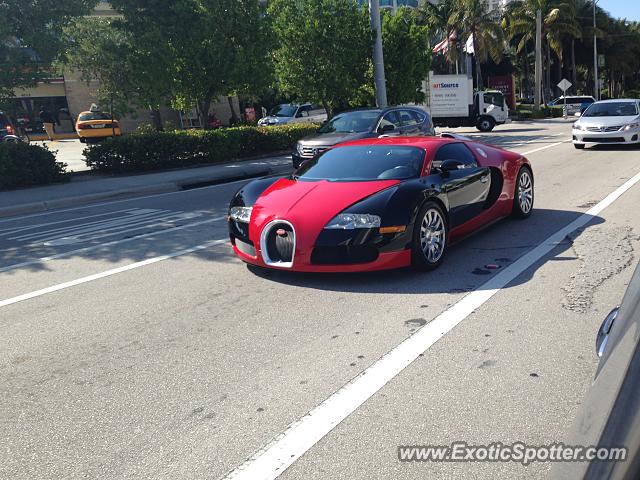 Bugatti Veyron spotted in Ft. Lauderdale, Florida