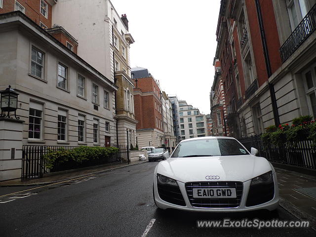 Audi R8 spotted in London, United Kingdom