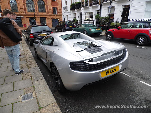 Mclaren MP4-12C spotted in London, United Kingdom