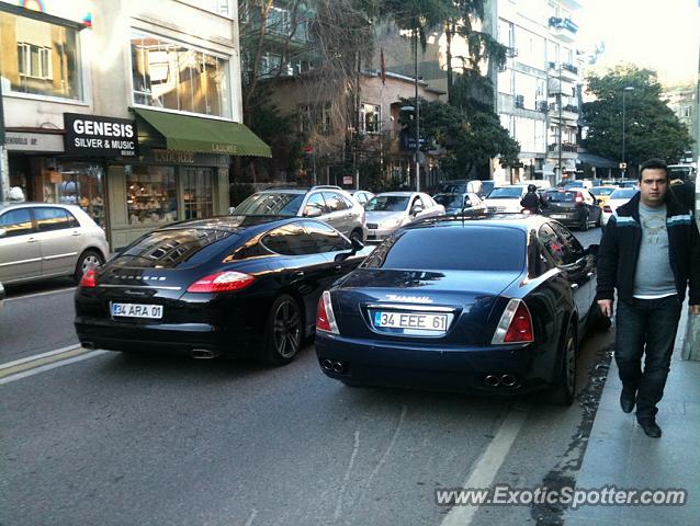 Maserati Quattroporte spotted in Istanbul, Turkey