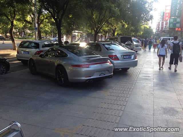 Porsche 911 spotted in Beijing, China