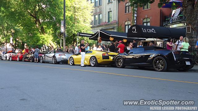 Lamborghini Murcielago spotted in Montreal, Canada