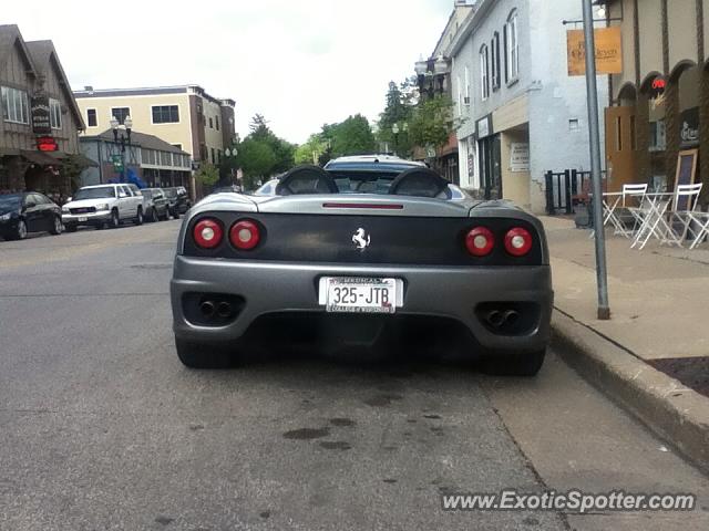 Ferrari 360 Modena spotted in Hartland, Wisconsin