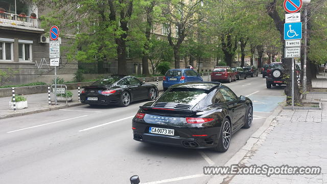 Porsche 911 Turbo spotted in Sofia, Bulgaria