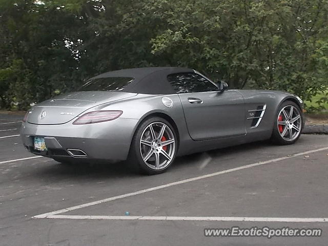 Mercedes SLS AMG spotted in Cincinnati, Ohio