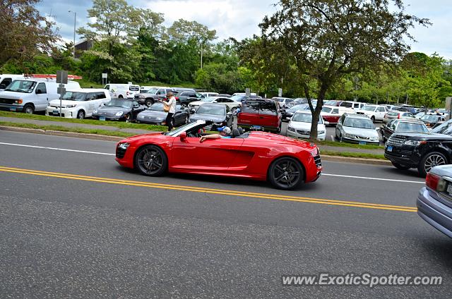 Audi R8 spotted in Greenwich, Connecticut