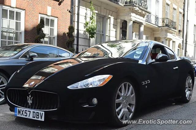 Maserati GranTurismo spotted in London, United Kingdom