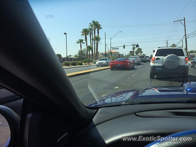 Ferrari 458 Italia spotted in Las Vegas, Nevada