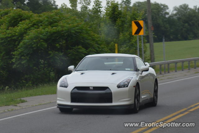 Nissan GT-R spotted in Victor, New York