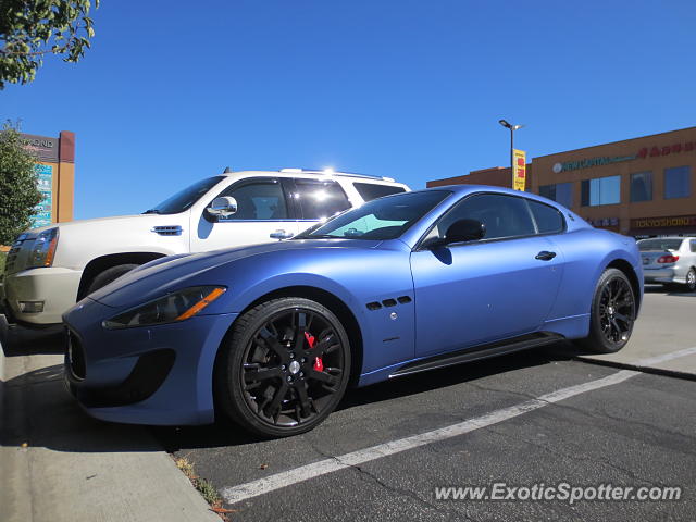 Maserati GranTurismo spotted in Rowland Heights, California