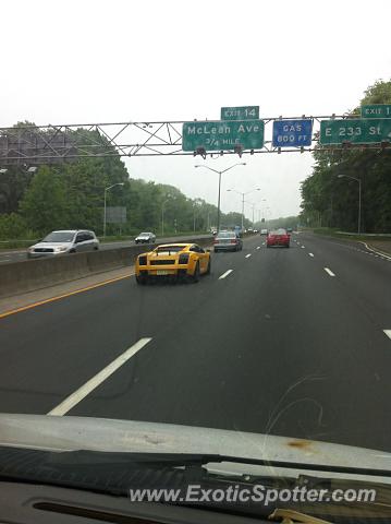 Lamborghini Gallardo spotted in Bronx, New York