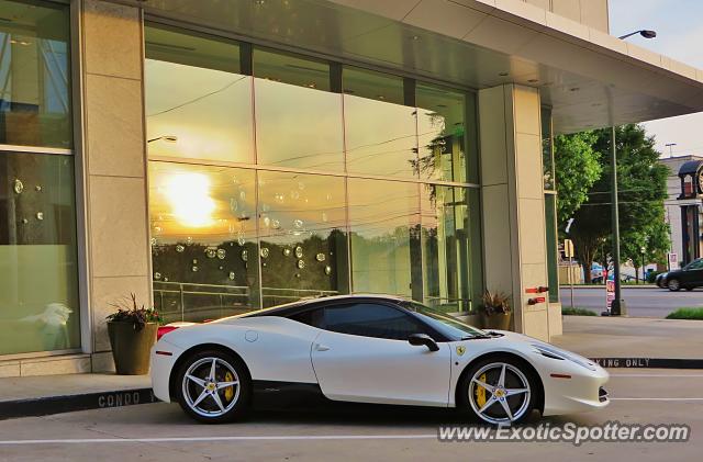 Ferrari 458 Italia spotted in Atlanta, Georgia