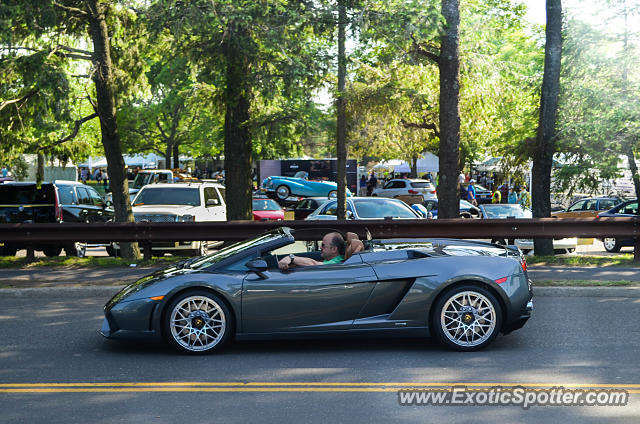 Lamborghini Gallardo spotted in Greenwich, Connecticut