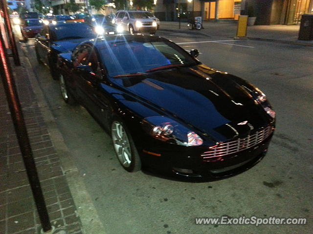 Aston Martin DB9 spotted in Cincinnati, Ohio