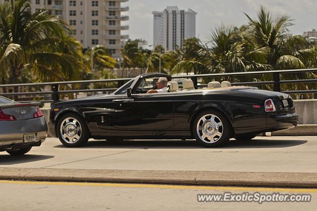 Rolls Royce Phantom spotted in Fort Lauderdale, Florida