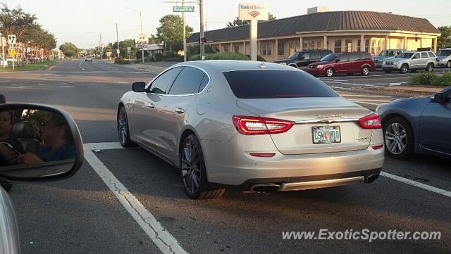 Maserati Quattroporte spotted in Pensacola, Florida