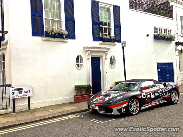 Ferrari F430 spotted in London, United Kingdom