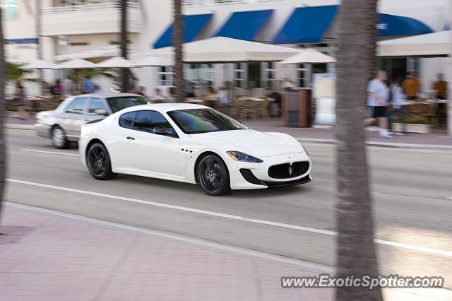 Maserati GranTurismo spotted in Fort Lauderdale, Florida