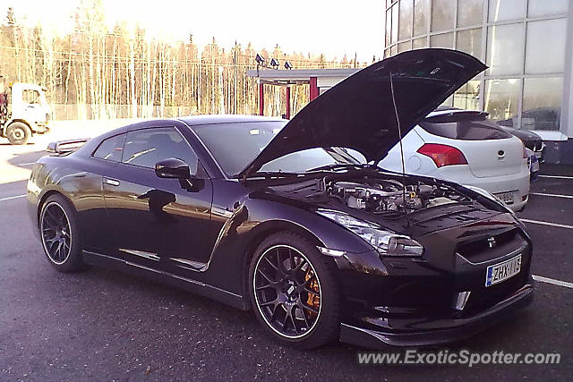 Nissan GT-R spotted in Vantaa, Finland