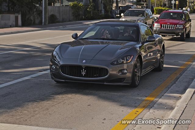 Maserati GranTurismo spotted in Fort Lauderdale, Florida