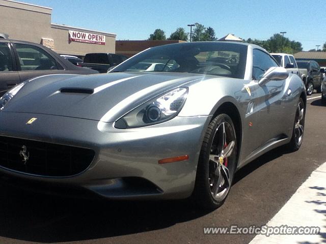 Ferrari California spotted in Hartland, Wisconsin