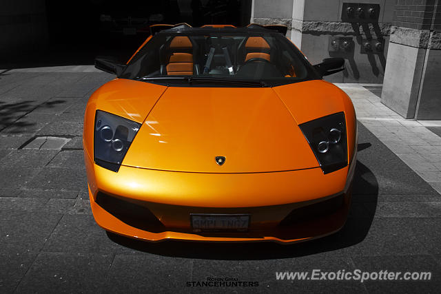 Lamborghini Murcielago spotted in Toronto, Canada