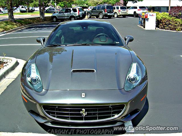 Ferrari California spotted in Greenwood, Colorado