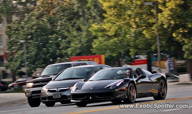 Ferrari 458 Italia spotted in Atlanta, Georgia