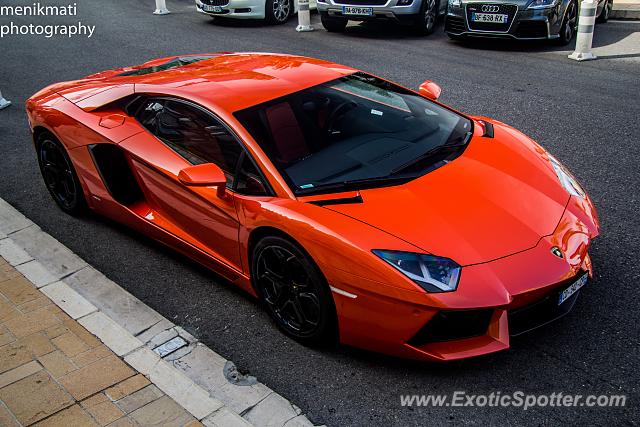 Lamborghini Aventador spotted in Monte-Carlo, Monaco