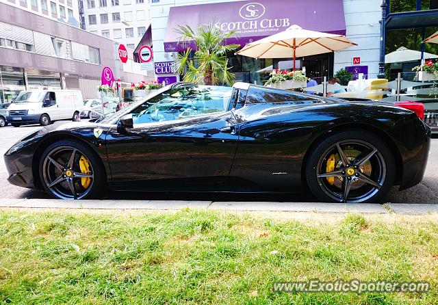 Ferrari 458 Italia spotted in Vienna, Austria