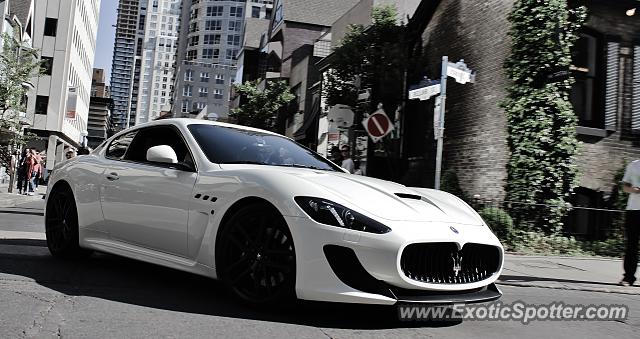 Maserati GranTurismo spotted in Toronto, Canada