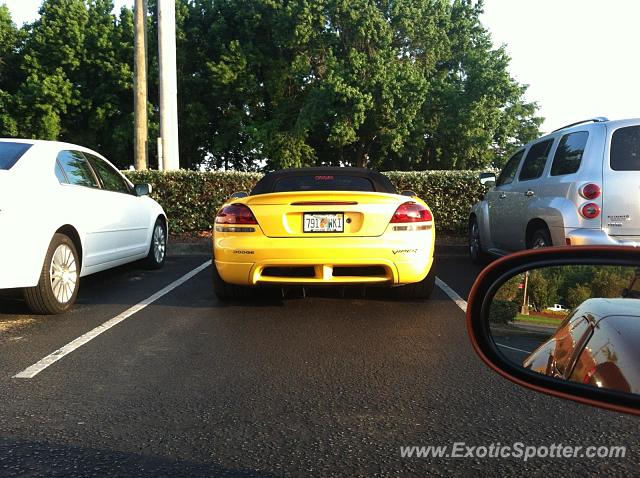 Dodge Viper spotted in Panama City, Florida