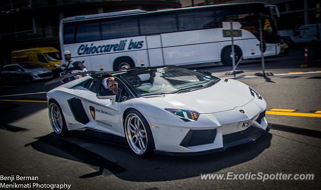 Lamborghini Aventador spotted in Monte-Carlo, Monaco