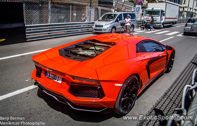 Lamborghini Aventador spotted in Monte-Carlo, Monaco