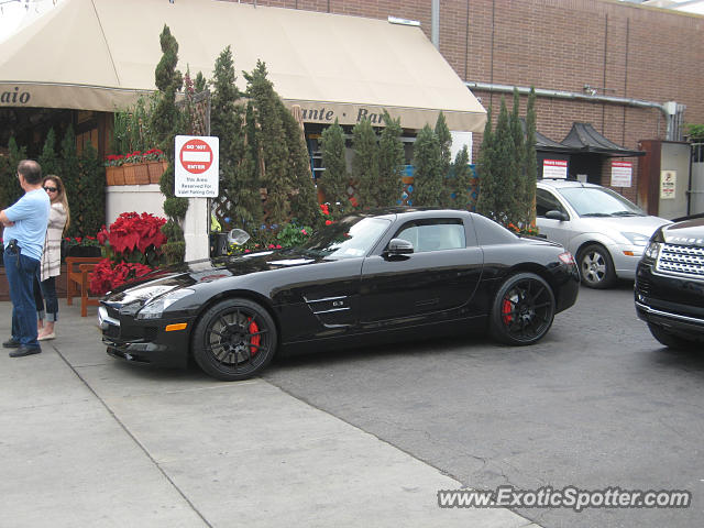 Mercedes SLS AMG spotted in Beverly Hills, California