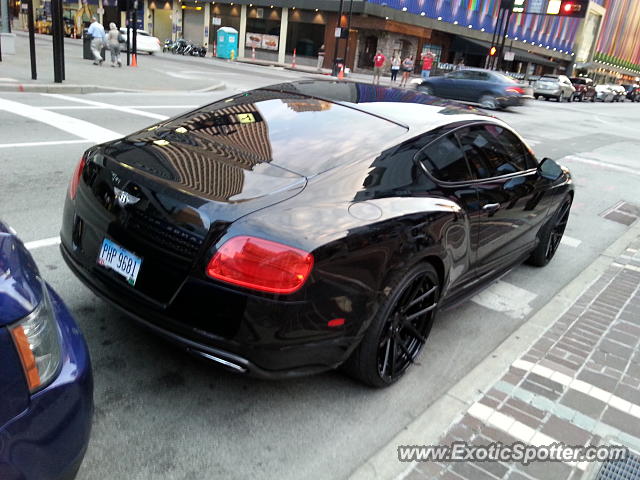 Bentley Continental spotted in Cincinnati, Ohio