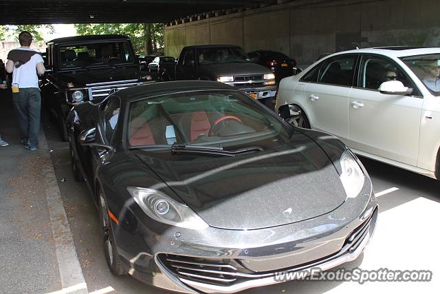 Mclaren MP4-12C spotted in Greenwich, Connecticut