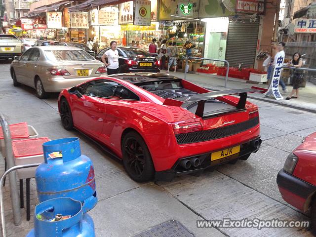 Lamborghini Gallardo spotted in Hong Kong, China