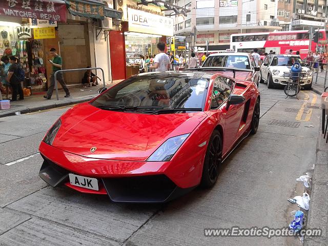 Lamborghini Gallardo spotted in Hong Kong, China