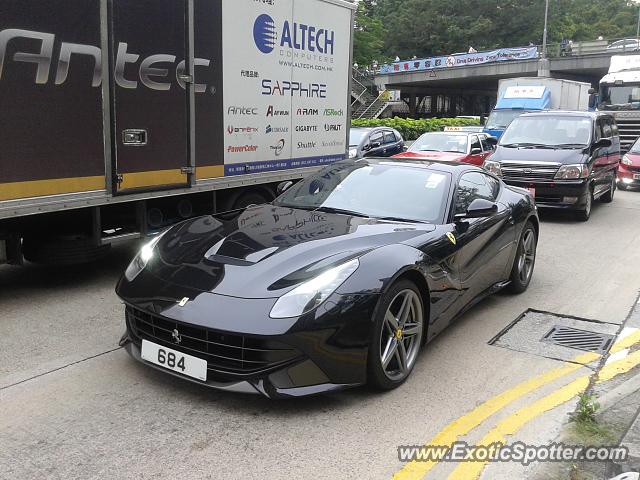 Ferrari F12 spotted in Hong Kong, China