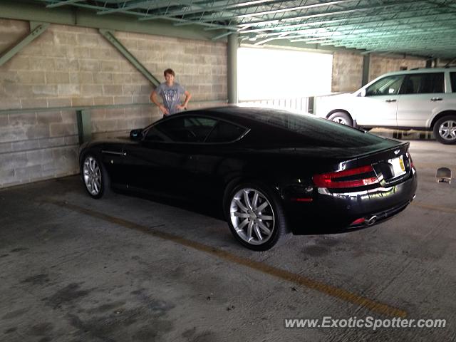 Aston Martin DB9 spotted in Houston, Texas