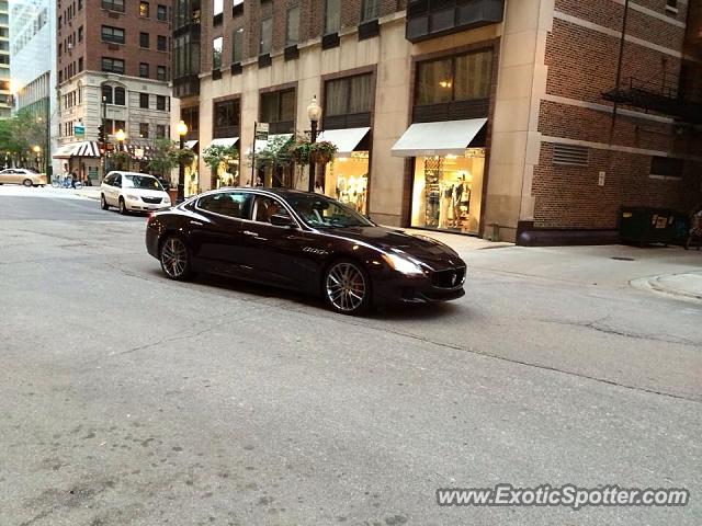 Maserati Quattroporte spotted in Chicago, Illinois