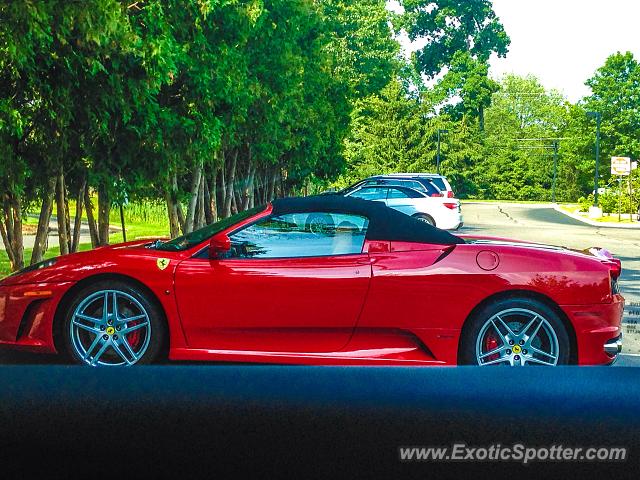 Ferrari F430 spotted in Chatham, New Jersey