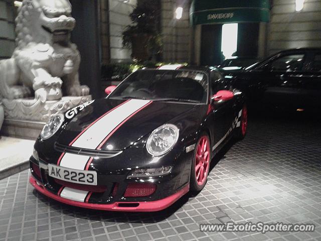 Porsche 911 GT3 spotted in Hong Kong, China