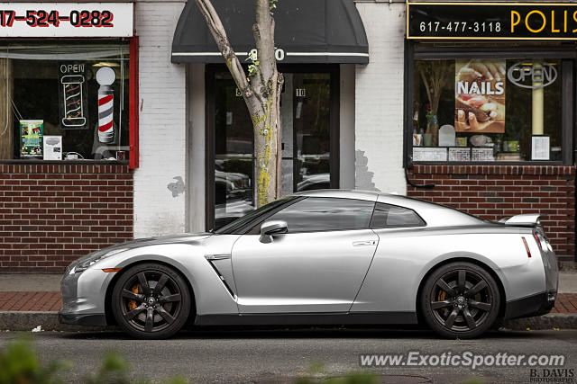 Nissan GT-R spotted in Roslindale, Massachusetts