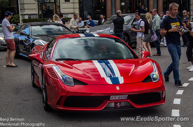 Ferrari 458 Italia spotted in Monte-Carlo, Monaco