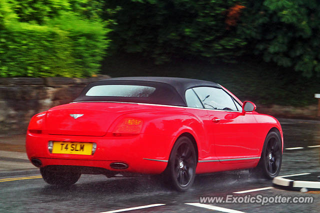 Bentley Continental spotted in Harrogate, United Kingdom