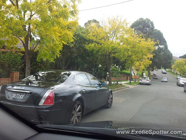 Maserati Quattroporte spotted in Sydney, Australia