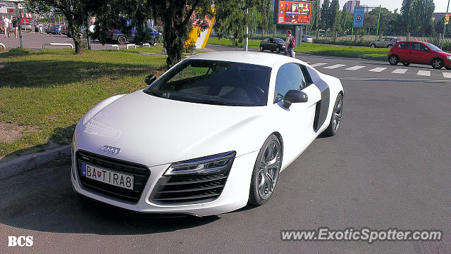 Audi R8 spotted in Bratislava, Slovakia